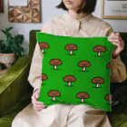 ハナのお店の天然きのこ Cushion