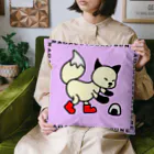 ゆでたまるのおむすびころころ長ぐつきつね Cushion