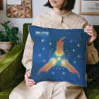 カワウソとフルーツのスペースカワウソ Cushion