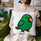 Cody the Lovebirdの（両面）オオハナインコ　Chubby Bird Cushion