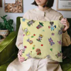 aveku towa. のavekutowa'sフレンド／イエロー Cushion