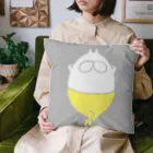 くらきち ONLINE SHOPのねこタイツとリラックス グレー Cushion