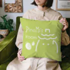  PinoMi's room【雑貨屋】のPinoMi's room ライトグリーン Cushion