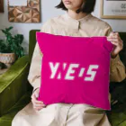 365HBD_suzuriのYES／NOクッション Cushion