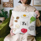 のぐちさきの大事な鉄分 Cushion