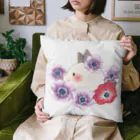 ばすか店のアネモネのことば・紫 Cushion