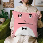 てら ねこグッズのカエルさん　ピンク Cushion