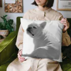 ロキの店の座り犬(切抜き) Cushion