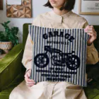 キッズモード某の武骨なバイクデザイン(ヒッコリー) Cushion