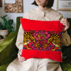 中村杏子の花寅福 Cushion