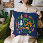 将人は猫が好きのお野菜くんまるversion Cushion