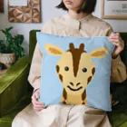 Atelier Zakiのゆるキリン Cushion