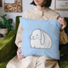 にゃんたまごの夢うさぎ Cushion