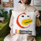 Kedamarine Kedamalow's SHOPの夕陽に染まるペンギン クッション