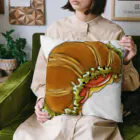 むぎちゃさぼてんのくろわっさんサンド Cushion