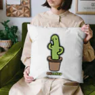 高堂玲/イラストの方のサボるサボテン Cushion