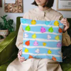 LalaHangeulの浅瀬に遊ぶダンゴウオさんたち Cushion