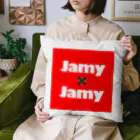 JamyJamyStudioのJamyJamyStudio公式ロゴアイテム クッション