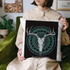 Ashuu‘s galleryのBONE-deer- Cushion