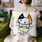 こねこねこねこのこねこねこねこ(みけ) Cushion