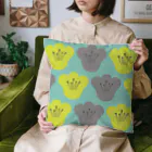 Wonder Bird Forestのティータイムの花・ミント［TTF02］ Cushion