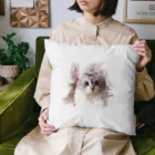 ARTY COATYのお店の猫　デッサン風イラスト Cushion