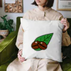 サウナ軽工のスロット目のようなコーヒー豆 Cushion