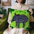 LalaHangeulのマレーバクの子供　ハングルデザイン Cushion