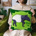 LalaHangeulのマレーバク母さん　ハングルデザイン Cushion