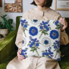 lg_hの花柄（ブルー） Cushion