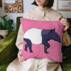 LalaHangeulのマレーバク親子　文字無しバージョン Cushion