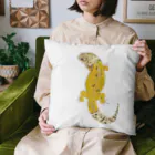 y520miのヒョウモントカゲモドキ Cushion