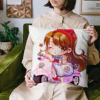 🌻ひまわりと太陽🌻のひいやんプジョー娘 Cushion