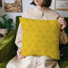 lg_hのドット柄（イエロー） Cushion