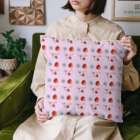 Rabbitflowerの❤️らびこ❤️イチゴ（ピンク） Cushion
