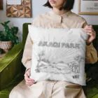 Too fool campers Shop!のAKAGI★park01(黒文字) Cushion