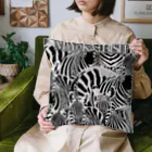 MiYoKa-BISHのDarkGray Zebra by MiYoKa-BISH Cushion