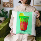 かんづめのくだものコップ Cushion