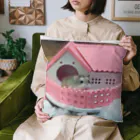 AI画家『Stable Diffusion』Shopのぷるぷる『ロボ玉』🐹 Cushion