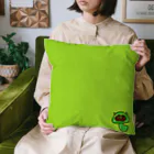 Nozomiのたぬきのこ(緑) クッション