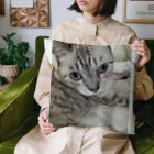 ねこの森でお散歩のフッワフワのシャムミックス Cushion