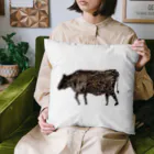 クリオネの写真の3分で描いた牛 Cushion
