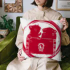 炬燵（Kotatsu）のこたつWorldハウスのねこ Cushion