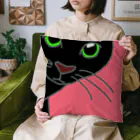 akiroon worksの黒猫白猫 クッション