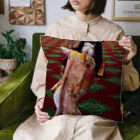 市松寿ゞ謡の踊る市松人形 Cushion