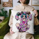 あやしいおばさん くろまめさんの○ュアアルコール（ク○イナー） Cushion