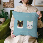 たかどのみこと🕊の白黒ねこさん Cushion