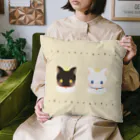 たかどのみこと🕊の白黒ねこさん２ Cushion