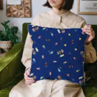 tsukikuroのバウムクーヘン工房　CAZAN　ブルー Cushion