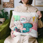 狐花まめの狐花まめ２周年すやすや Cushion